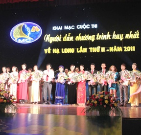Khai mạc cuộc thi Người dẫn chương trình hay nhất về Hạ Long