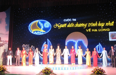 Chung kết cuộc thi "Người dẫn chương trình hay nhất về Hạ Long”