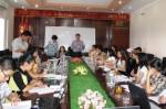 Các thí sinh được hướng dẫn triển khai đề tài ở vòng thi Bán kết