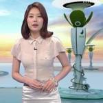 MC Hàn mặc áo trong suốt lên hình